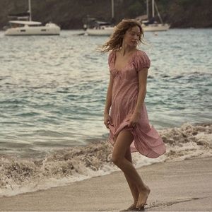 DOEN Sofia Dress in Cosmos HillIside Bloom